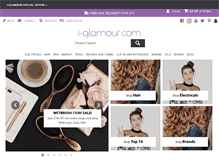 Tablet Screenshot of i-glamour.com